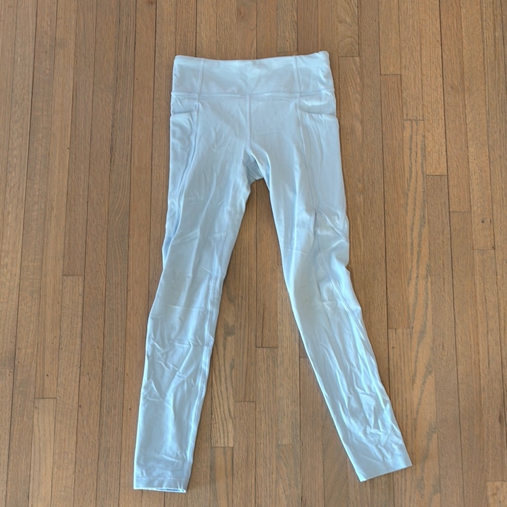 Light Blue Athleta Girl Leggings